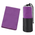 Microfiber Sports Sweat Absorbing Towel With Mesh Bag