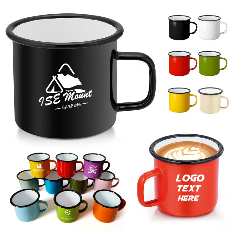 Enamel Camping Coffee Mug