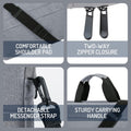 Laptop Bag With Detachable Shoulder Strap
