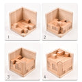 Wooden Building Blocks and Lu Ban Lock