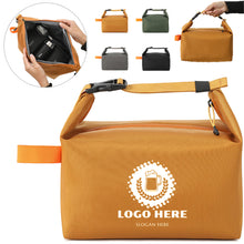 Large Capacity Foldable Insulated Lunch Box Tote Bag