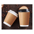 13.53 Oz Disposable Coffee Cups With Lids