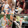 Reusable Silicone Snack Bowl For Tumbler