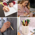 Retractable Push-Action Cardboard Ballpoint Pen