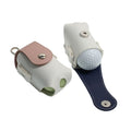 Waist-mounted Mini Leather Golf Bag