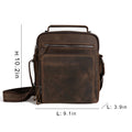 Leather Messenger Bag
