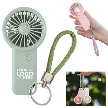 Mini Fan With Hanging Rope