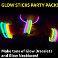 50-Pack Long-Lasting Glow Sticks