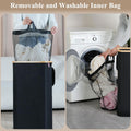 110L Large Laundry Hamper with Handle and Lid