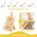 Bamboo Cookbook Stand
