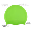 Unisex Soft Silicone Swim Cap