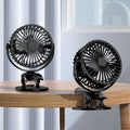 360-Degree Rotate Portable Clip On Quiet Fan