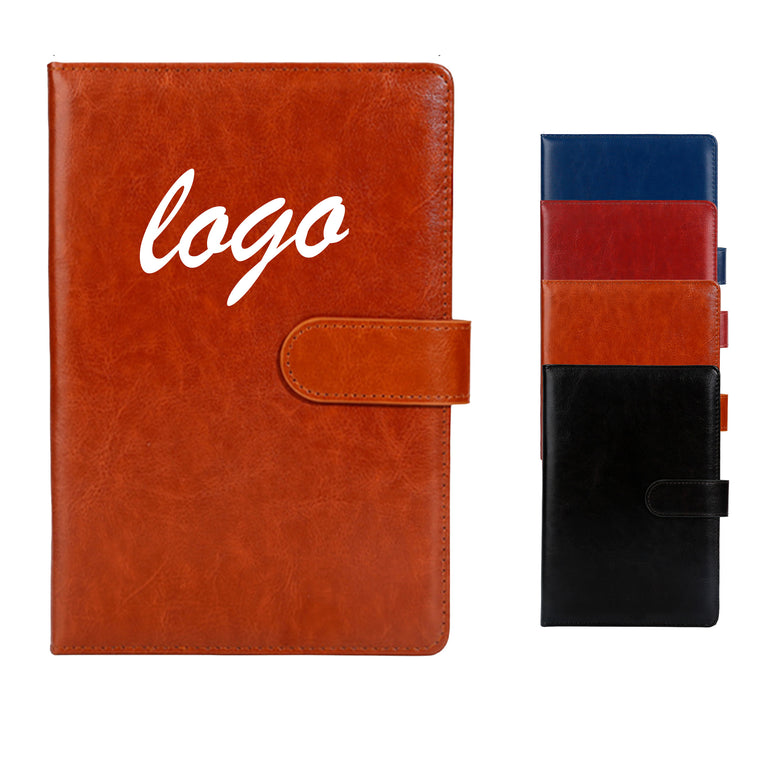 A5 Leather Business Notebook