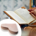 PU Moisture and Stain Resistant Heart Bookmark