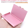 Portable Aluminum Metal Business Card Holder Card Case