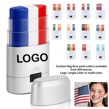 Flag Face Paint