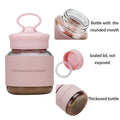 Portable Milk Anti-scald Glass Cup