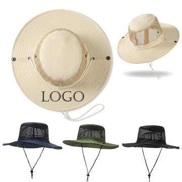 Breathable Mesh Sun Protection Fishing Bucket Hat