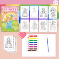 Children's Watercolor Coloring Book