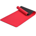 Tpe Two-Tone Yoga Mat With Carrying Strap