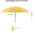 8 Ribs Anti-UV  Mini Folding Umbrella