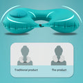 Press Automatic Inflatable Travel Pillow