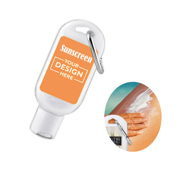 2 Oz. SPF 46 Sunscreen With Carabiner