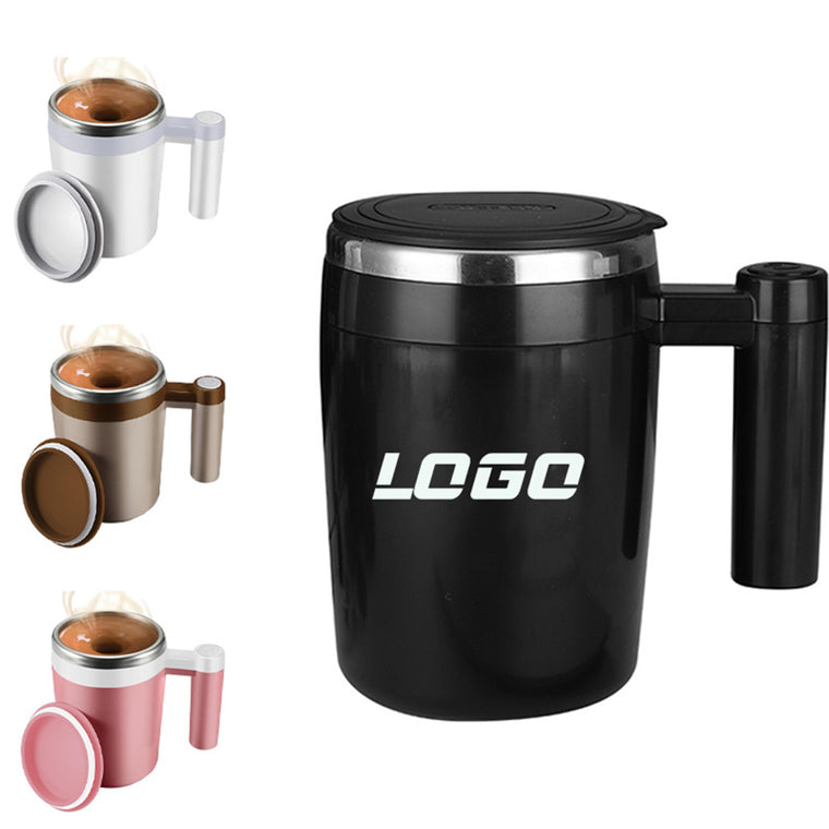13Oz Rechargeable Stainless Steel Magnetic Stirring Cup