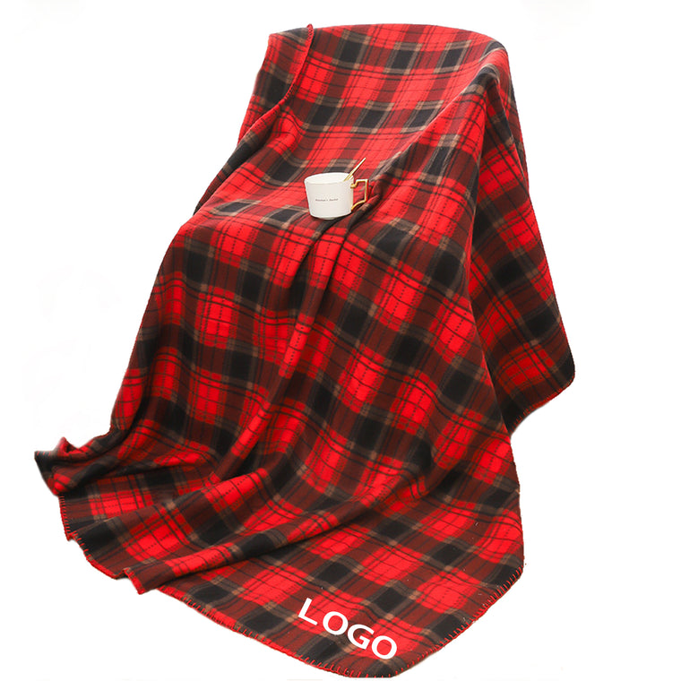 Plaid Throw Blanket