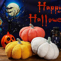 Plush Pumpkin Throw Pillow