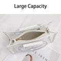 Clear Crossbody Bag with Removable Wristlet Pouch/ Tote Bag