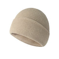 Unisex Solid Color Knit Beanie