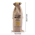 Drawstring Wine Bags