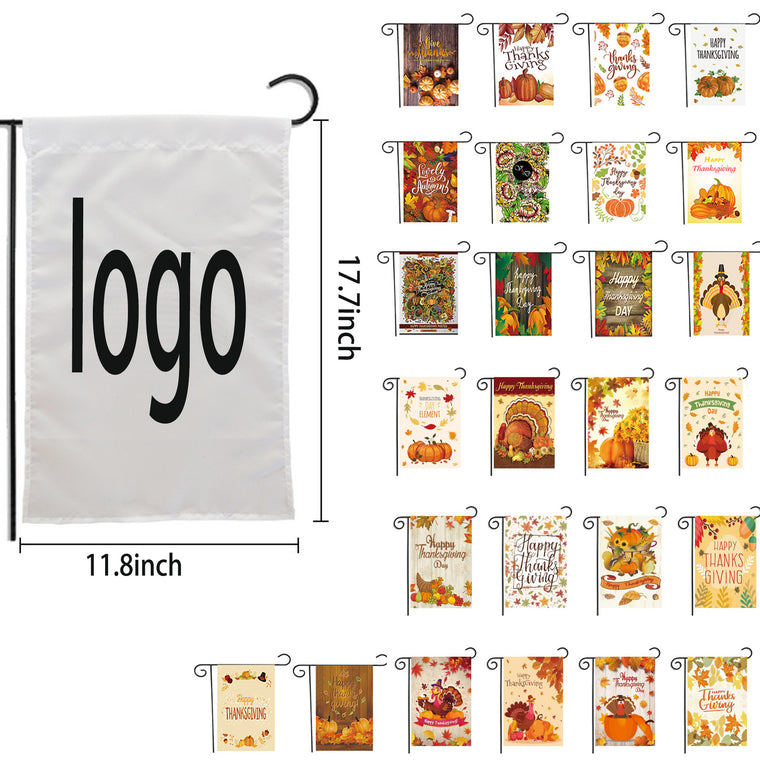Double-Sided Garden Flag