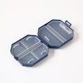 Portable Six-Compartment Pill Box