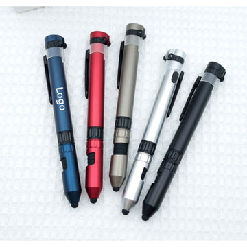 Customed 6-In-1 Quest Outdoors Multi Tool Pen