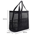 Foldable Mesh Large Tote Bag For Beach Trip