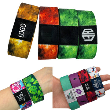 Stretchy Elastic Band Event Wristband