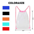Clear Pvc Drawstring Bag