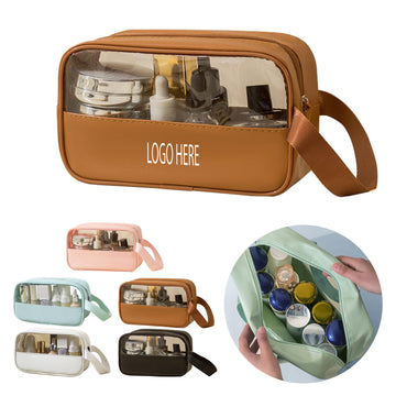 Semi-Transparent Cosmetic Bag