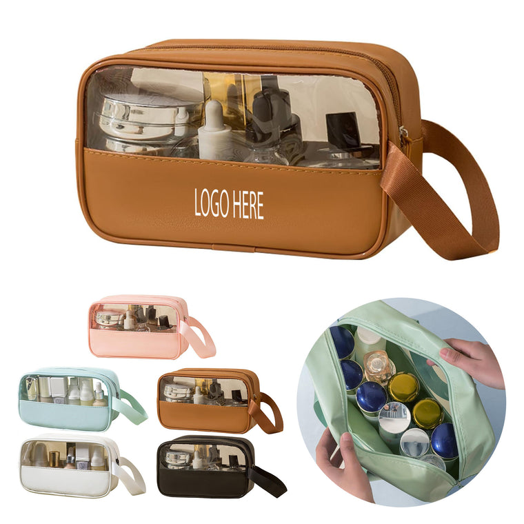 Semi-Transparent Cosmetic Bag