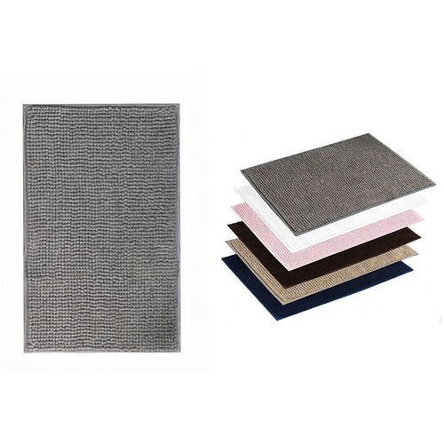 Absorbent Non Slip Chenille Floor Mat