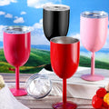 Stainless Steel Wine Glasses Cups