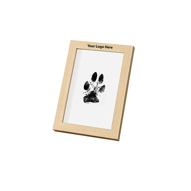 Large Paw Print Ink Pad Kit With Frame