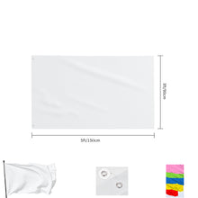 5' x 3' Flag Single Sided Imprint