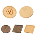 Wooden Square/Round Beverage Coaster