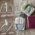 Clear Hard Plastic Zipper Case