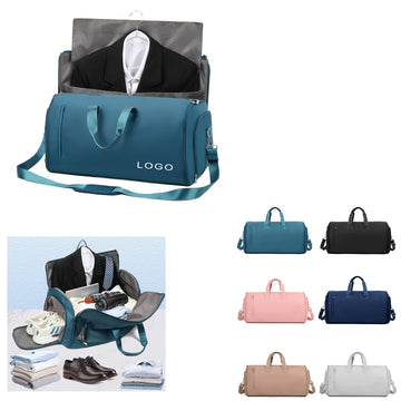 Convertible 2-in-1 Hanging Suit Duffle Bag