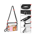 Transparent PVC Messenger Bag