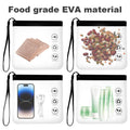 EVA Reusable TSA Approved Security Clear Toiletry Travel Bag